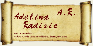 Adelina Radišić vizit kartica